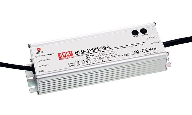 Part number HLG-120H-12AB Product Type LED AC/DC Driver from Manufacturer MEAN WELL USA 
